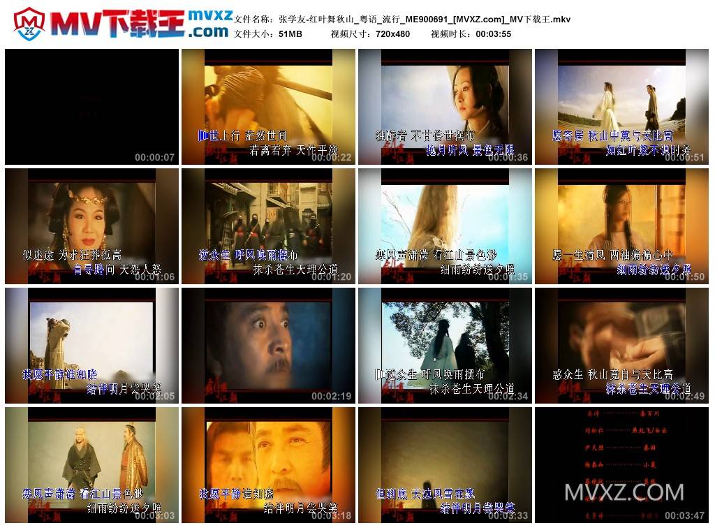 张学友-红叶舞秋山_粤语_流行_ME900691